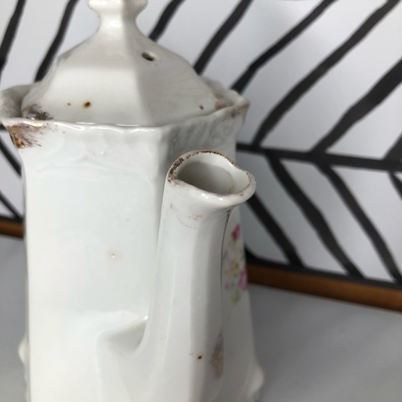 ANTIQUE German Teapot Greiner & Herda - Bavaria Germany - Picture 6 of 10